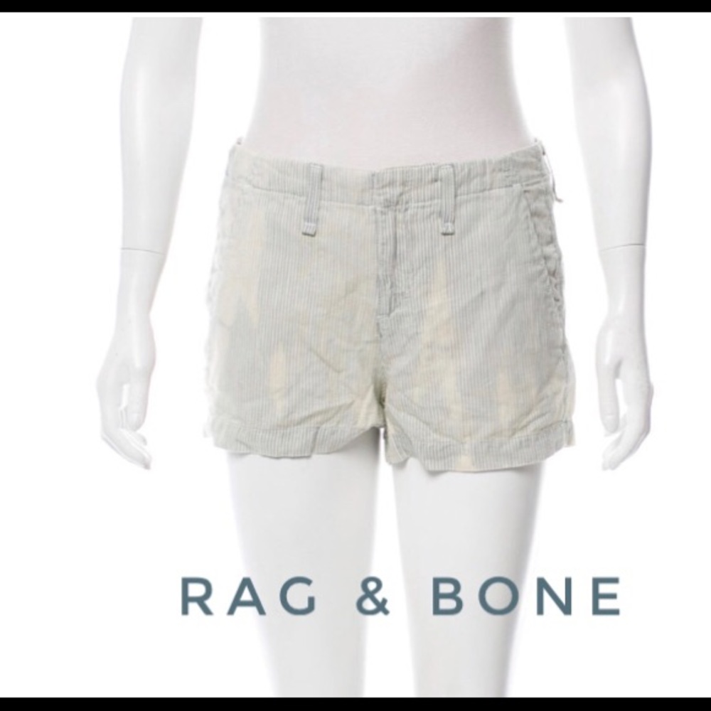 Rag and Bone | Bleached Striped Shorts